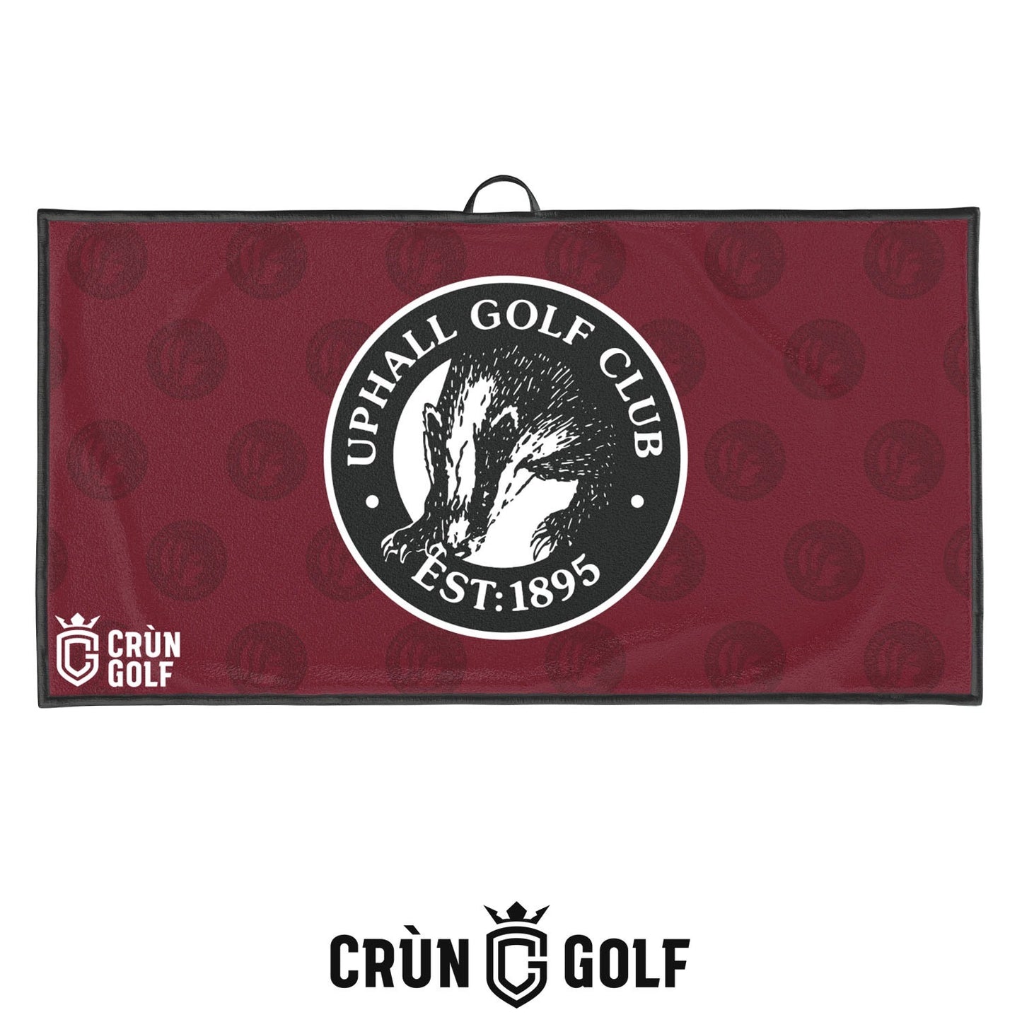 Uphall GC Towel - Maroon