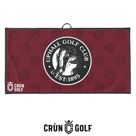 Uphall GC Towel - Maroon