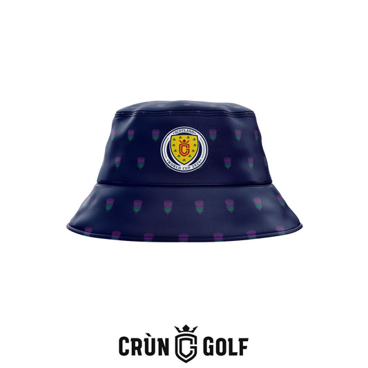 Scotland Thistles Reversible Bucket Hat - WC26