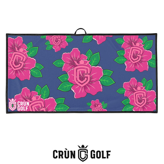 Georgia Azaleas Towel - Navy