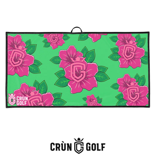 Georgia Azaleas Towel - Green