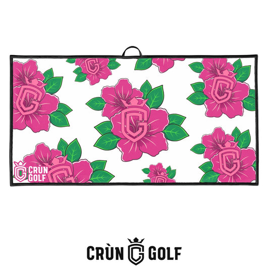Georgia Azaleas Towel - White
