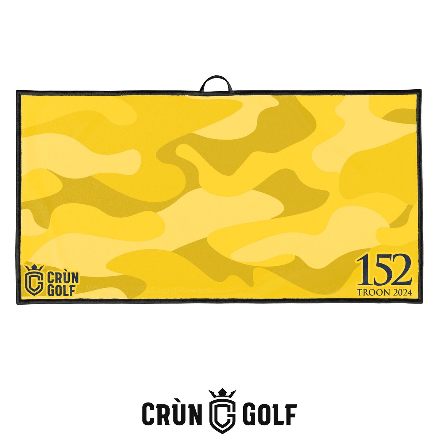 152 Troon Towel - Yellow Camo