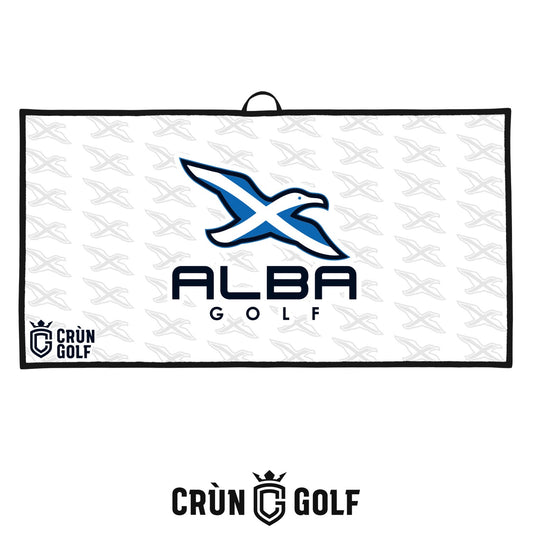 Alba Golf Towel - White